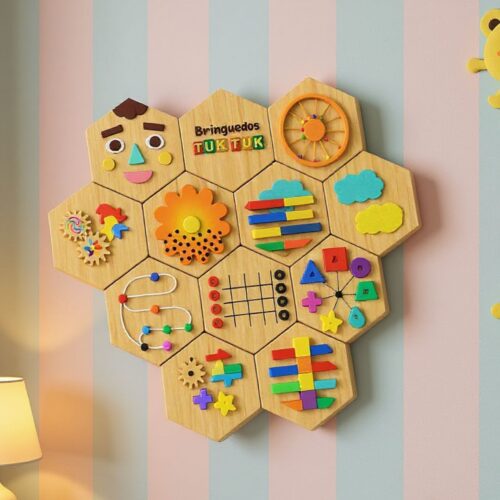 Painel Sensorial Hexagono