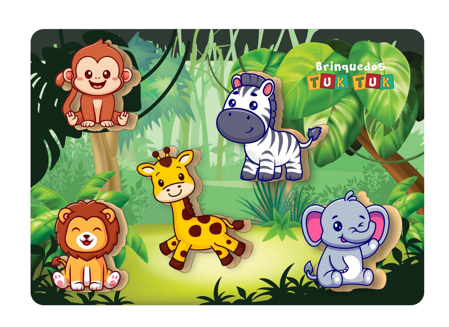 Placa de Encaixe Floresta - Imagem 2