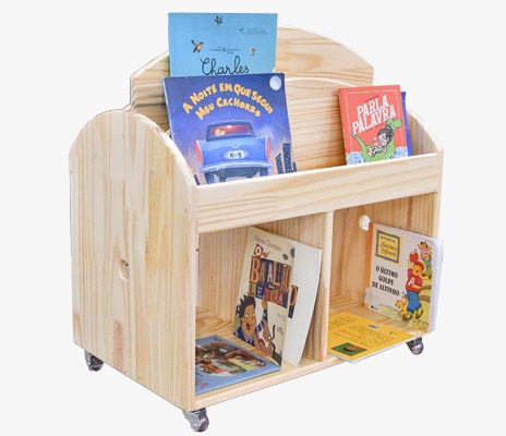 Carrinho Biblioteca - Imagem 2
