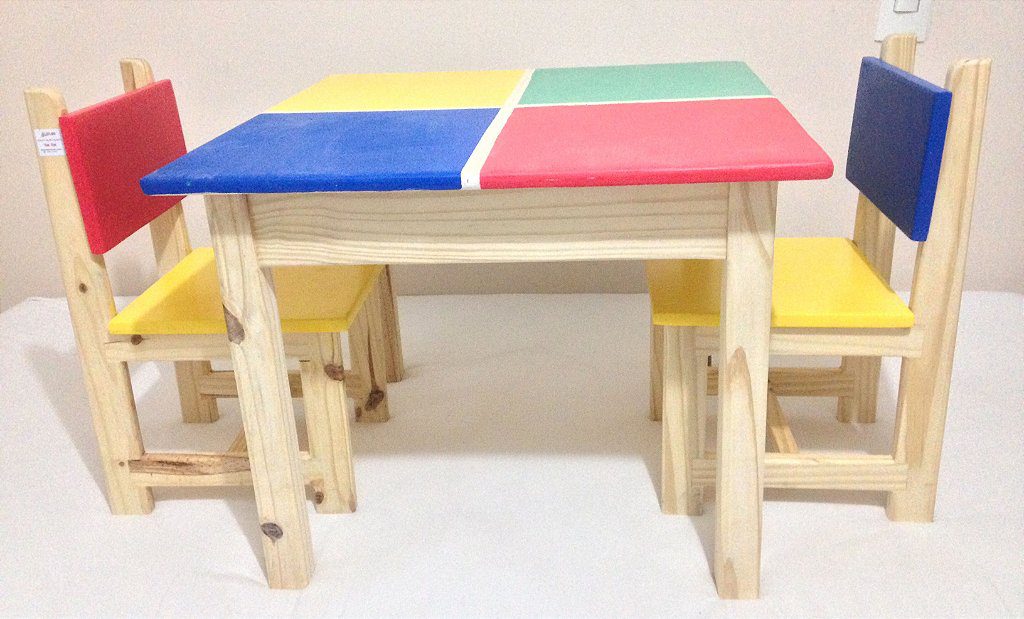 Mesa Infantil com Cadeiras - Imagem 2