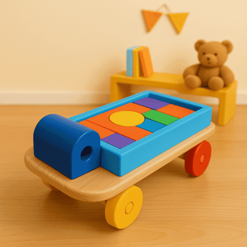 Caminhão com Blocos