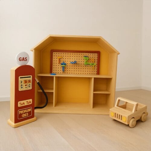 Estação Oficina, Posto e Kit de Ferramentas (7 peças)