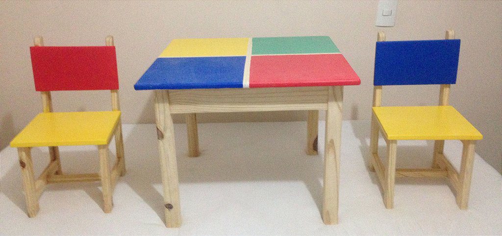 Mesa Infantil com Cadeiras - Imagem 4