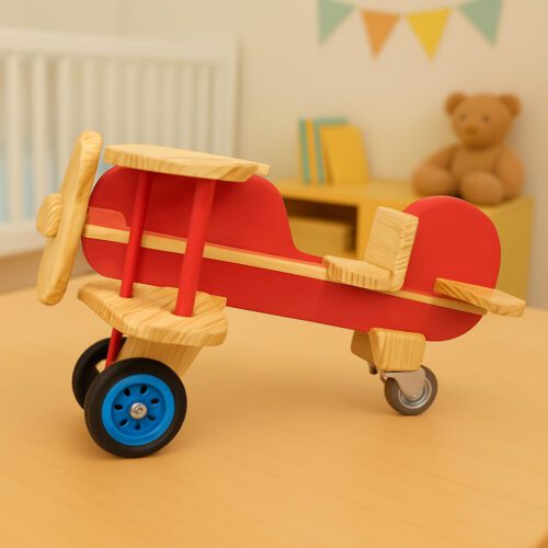 Velocípede - Avião Biplano